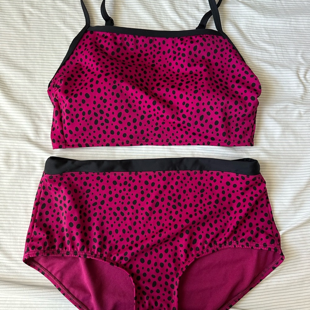 All in Motion Fuchsia Bikini